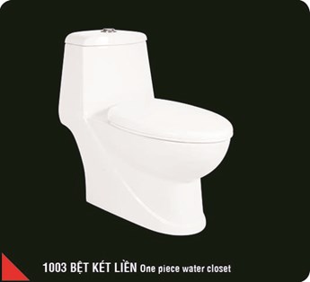 Bồn Cầu 1 khối Hảo Cảnh 1003 Bồn Cầu 1 khối Hảo Cảnh 1003