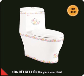 Bồn Cầu 1 khối Hảo Cảnh 1007-HC05 Bồn Cầu 1 khối Hảo Cảnh 1007-HC05