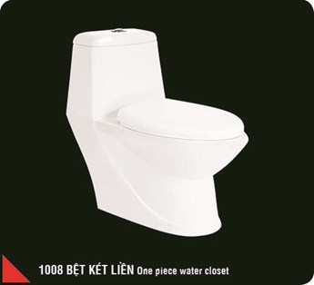 Bồn Cầu 1 khối Hảo Cảnh 1008 Bồn Cầu 1 khối Hảo Cảnh 1008