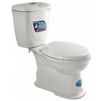 Bồn cầu 2 nhấn Dolacera (màu trắng) Bồn cầu 2 nhấn Dolacera (màu trắng)