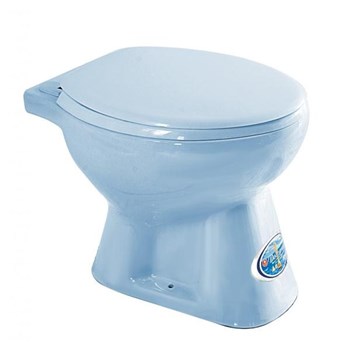 Bồn cầu cụt Dolacera (màu xanh) Bồn cầu cụt Dolacera (màu xanh)