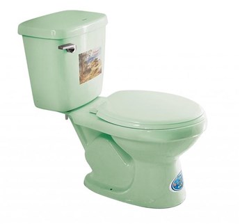 Bồn cầu tay gạt Dolacera (màu xanh) Bồn cầu tay gạt Dolacera (màu xanh)