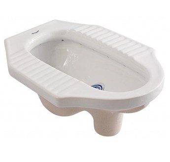 Bồn cầu xổm Dolacera (màu trắng) Bồn cầu xổm Dolacera (màu trắng)