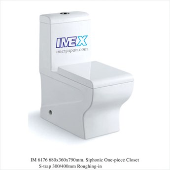 Bồn cầu 1 khối Imex IM6176 Bồn cầu 1 khối Imex IM6176