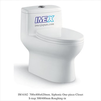 Bồn cầu 1 khối Imex IM6182 Bồn cầu 1 khối Imex IM6182