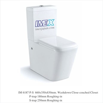 Bồn cầu 1 khối Imex IM6187 Bồn cầu 1 khối Imex IM6187