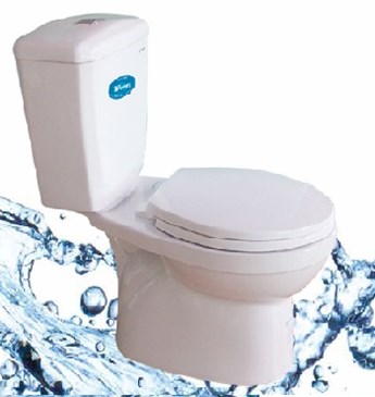 Bồn cầu 2 khối Thiên Thanh WAVES Bồn cầu 2 khối Thiên Thanh WAVES
