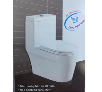 Bồn cầu Thái Lan 1 khối KASSANI 0833 Bồn cầu Thái Lan 1 khối KASSANI 0833