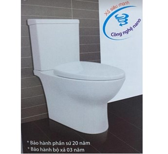 Bồn cầu Thái Lan 2 khối KASSANI E6005 Bồn cầu Thái Lan 2 khối KASSANI E6005
