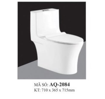Bồn cầu liền khối AQUA AQ-2084 Bồn cầu liền khối AQUA AQ-2084