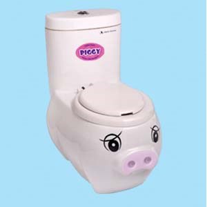 Bồn cầu trẻ em Thiên Thanh PIGGY Bồn cầu trẻ em Thiên Thanh PIGGY