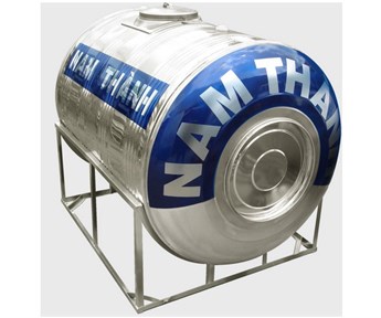 Bồn nước Inox 1000 Lít ngang Nam THành Bồn nước Inox 1000 Lít ngang Nam THành