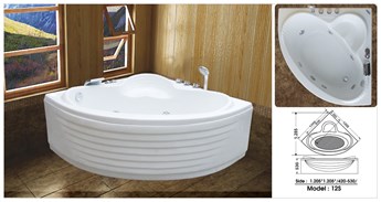 Bồn tắm góc  Việt Mỹ 12S Bồn tắm góc  Việt Mỹ 12S