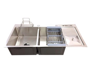 Chậu rửa chén Inox SUS304 cao cấp 10048DH Chậu rửa chén Inox SUS304 cao cấp 10048DH