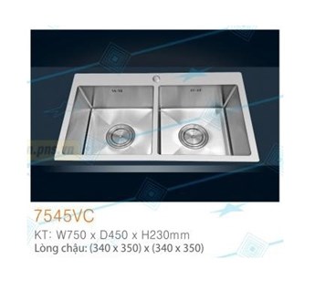 Chậu rửa chén cao cấp EROWIN 7545VC Chậu rửa chén cao cấp EROWIN 7545VC