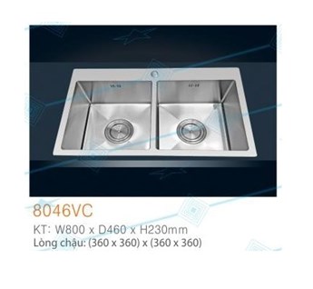 Chậu rửa chén cao cấp EROWIN 8046VC Chậu rửa chén cao cấp EROWIN 8046VC