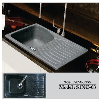 Chậu rửa chén đá Việt Mỹ S1NC-03 Chậu rửa chén đá Việt Mỹ S1NC-03