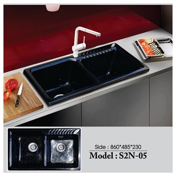 Chậu rửa chén đá Việt Mỹ S2N-05 Chậu rửa chén đá Việt Mỹ S2N-05