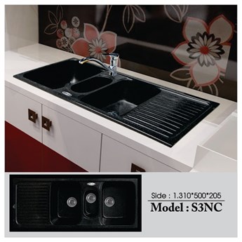 Chậu rửa chén đá Việt Mỹ S3NC Chậu rửa chén đá Việt Mỹ S3NC