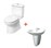 Combo INAX bồn cầu C504VAN + Lavabo L284V + Chân treo L284VC