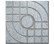 Gạch Terrazzo mắt nai QP1- màu xám