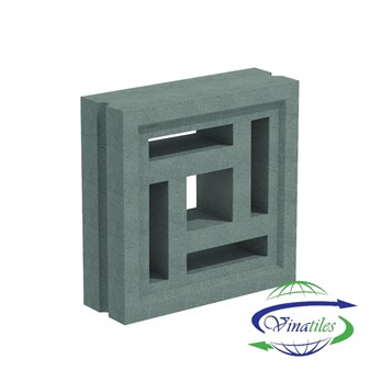 Gạch bông gió VINATILES N008 xám