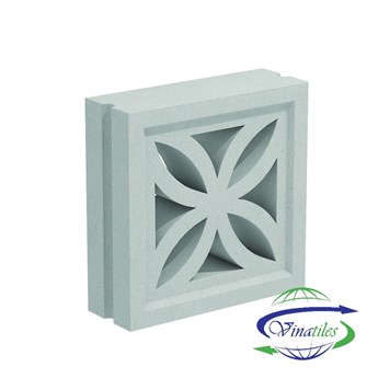 Gạch bông gió Vinatiles N004- TRẮNG Gạch bông gió Vinatiles N004- TRẮNG