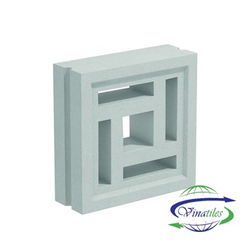 Gạch bông gió Vinatiles N008 - TRẮNG Gạch bông gió Vinatiles N008 - TRẮNG