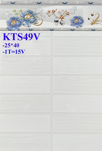 Gạch giá rẻ 25x40 KTS49V Gạch giá rẻ 25x40 KTS49V