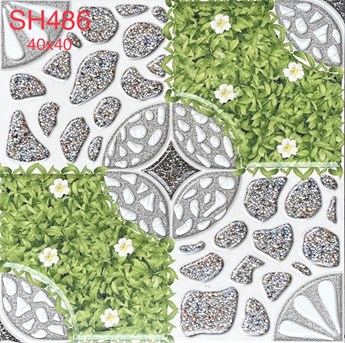 Gạch lót sân 40x40 cm SH486 Gạch lót sân 40x40 cm SH486