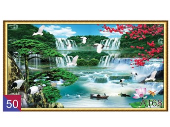 Gạch tranh phong cảnh A168 Gạch tranh phong cảnh A168