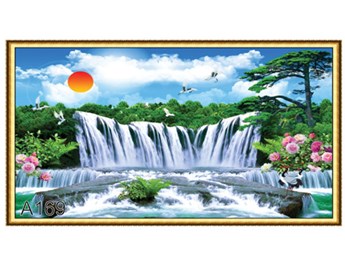 Gạch tranh phong cảnh A169 Gạch tranh phong cảnh A169