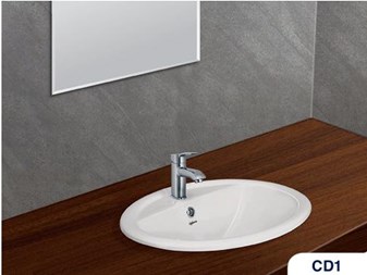 Lavabo Viglacera dương vành CD1