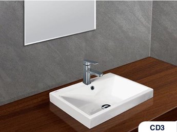 Lavabo Viglacera dương vành CD3