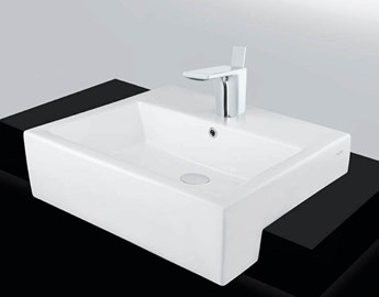 Lavabo bán âm bàn Toto LW647CJW Lavabo bán âm bàn Toto LW647CJW