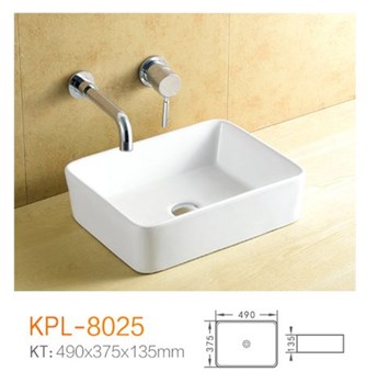 Lavabo đặt bàn Keli KPL-8025 Lavabo đặt bàn Keli KPL-8025