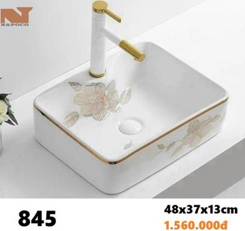 Lavabo đặt bàn Napoco 845 Lavabo đặt bàn Napoco 845