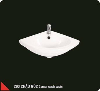 Lavabo góc Hảo Cảnh C03 Lavabo góc Hảo Cảnh C03