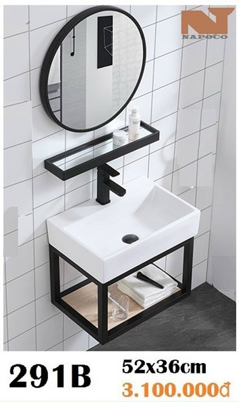 Lavabo kệ treo Napoco 291B Lavabo kệ treo Napoco 291B