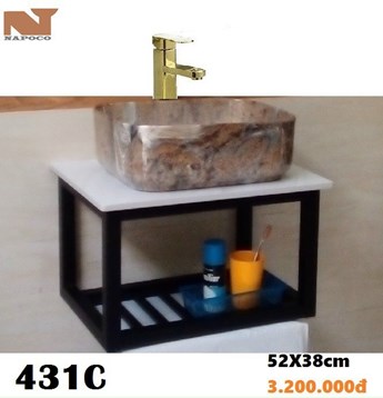 Lavabo kệ treo Napoco 431C Lavabo kệ treo Napoco 431C