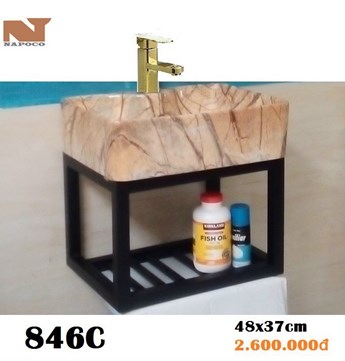 Lavabo kệ treo Napoco 846C Lavabo kệ treo Napoco 846C