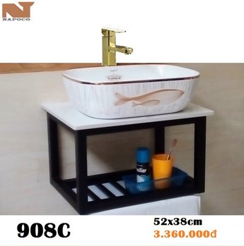 Lavabo kệ treo Napoco 908C Lavabo kệ treo Napoco 908C