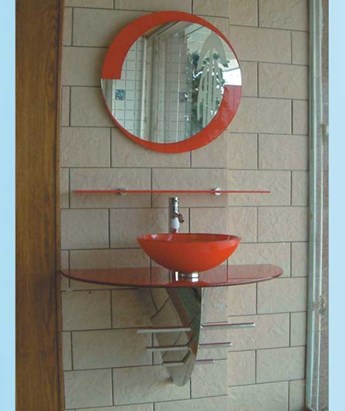Lavabo kiếng Imex Việt Nhật IM 4351A Lavabo kiếng Imex Việt Nhật IM 4351A