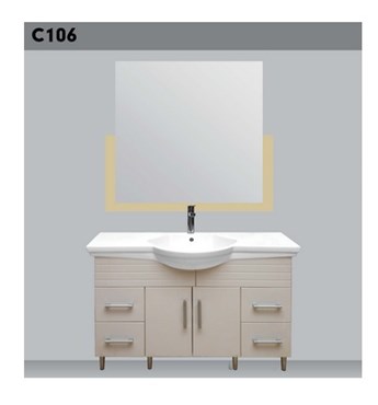 Lavabo tủ gương Hảo Cảnh C106 Lavabo tủ gương Hảo Cảnh C106