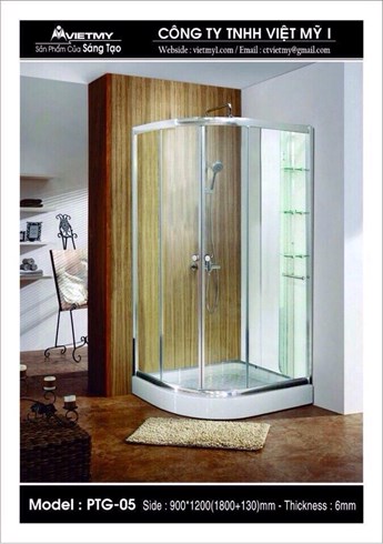 Phòng tắm đứng Việt Mỹ PTG-05 Phòng tắm đứng Việt Mỹ PTG-05