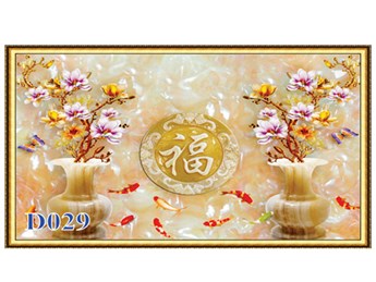 Tranh gạch giả ngọc D029 Tranh gạch giả ngọc D029