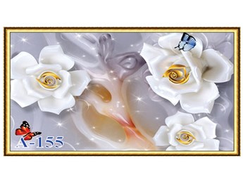 Tranh gạch phối họa tiết trang trí A155 Tranh gạch phối họa tiết trang trí A155