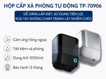 Bình cấp xà phòng tự động TPPRO TP-70906