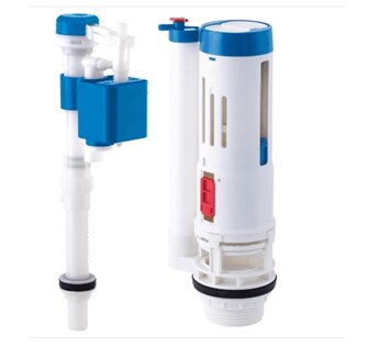 Bộ xả bồn cầu két rời 2 nhấn VS1708  (Cao) Bộ xả bồn cầu két rời 2 nhấn VS1708  (Cao)