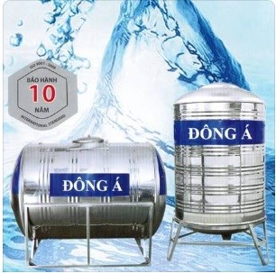 Bồn nước Inox Đông Á 300 Lít đứng